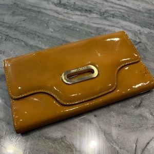 Jimmy Choo Caramel Brown Wallet